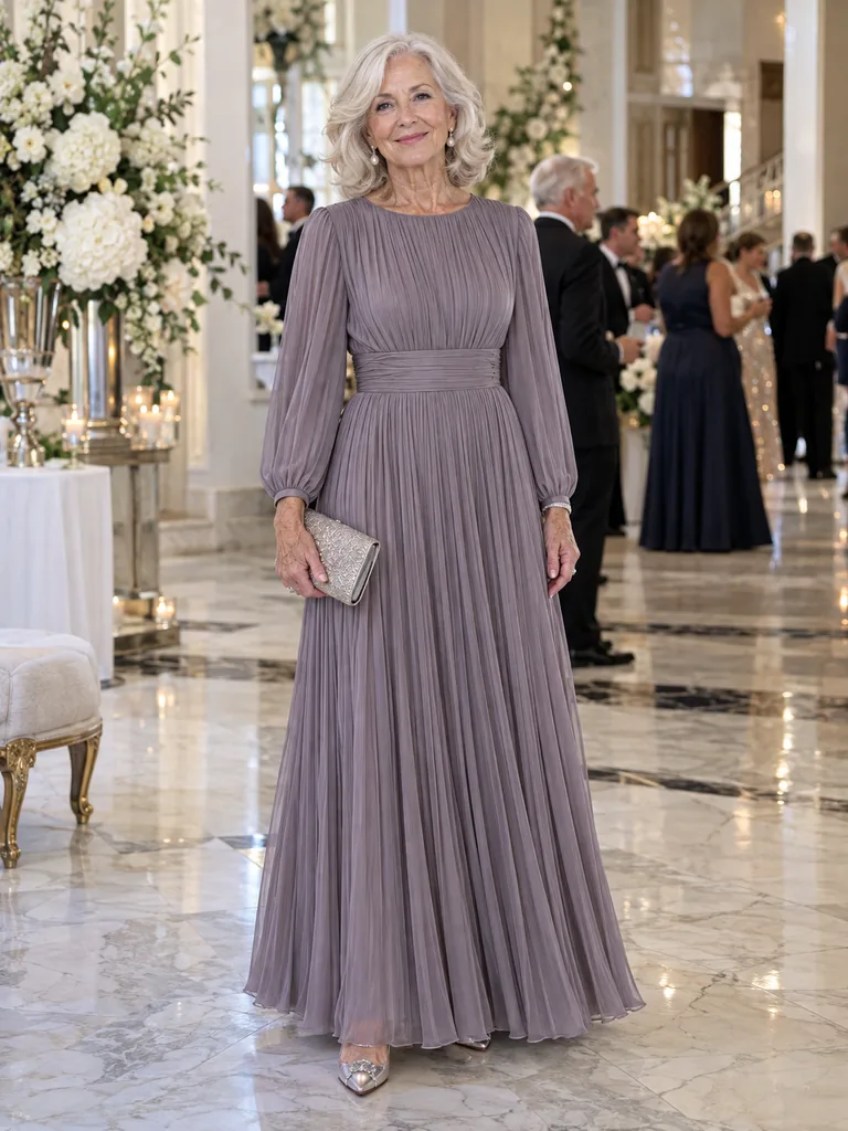45 Classy Winter Wedding Dresses for Grandma to Look Beautiful - image 06