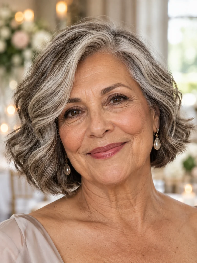 45 Graceful Wedding Hairstyle for Women Over 70 Ideas Perfect for Mature Hair - image 06