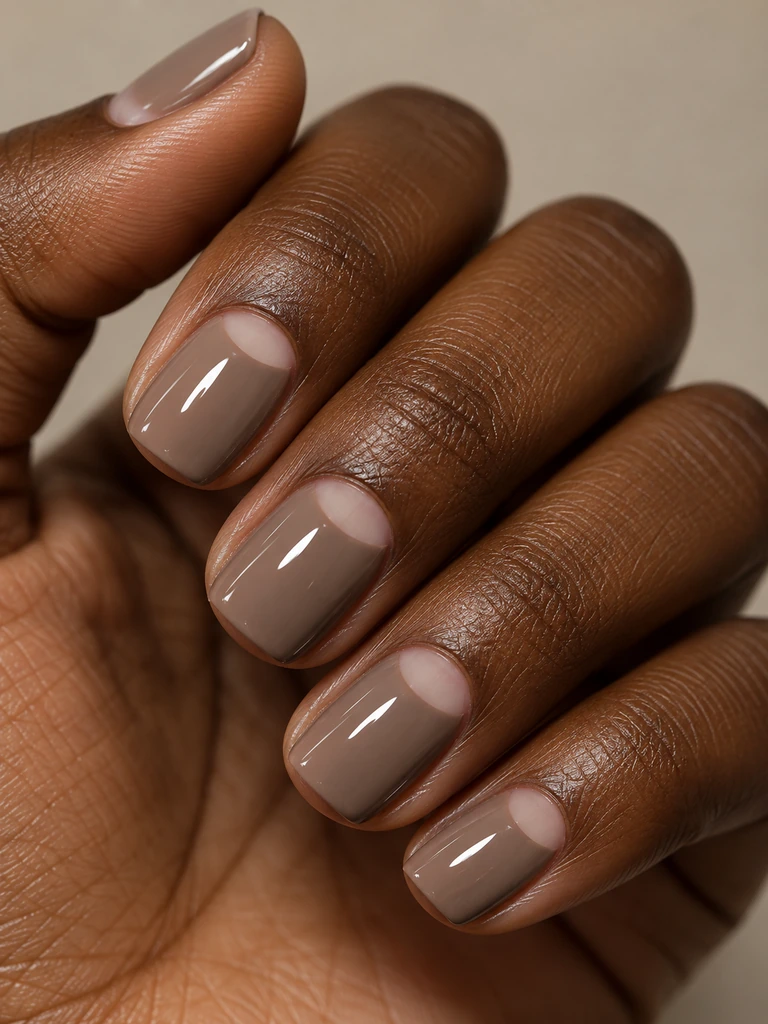 45 Dreamy Short Fall Wedding Nails for Bride With Delicate Bridal Details - image 06