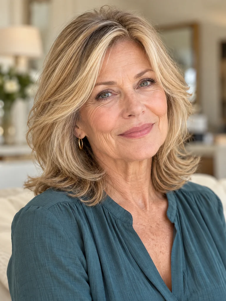 45 Best Hair Colors for Women Over 60 With Medium-Length Hair - image 07