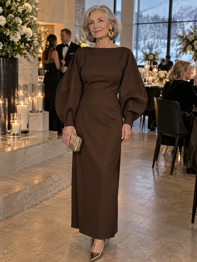 45 Classy Winter Wedding Dresses for Grandma to Look Beautiful - image 07