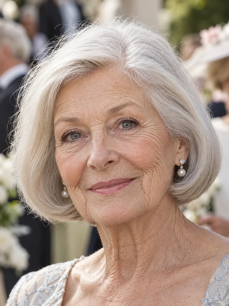 45 Graceful Wedding Hairstyle for Women Over 70 Ideas Perfect for Mature Hair - image 07