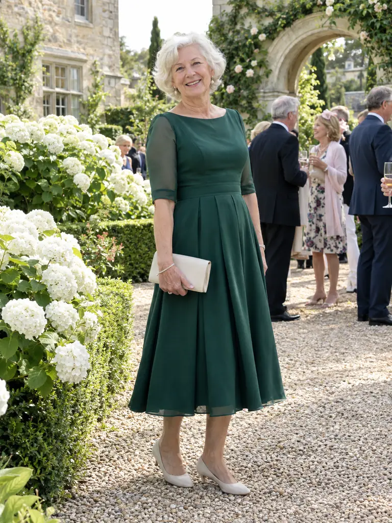 45 Classy Jewel Tone Dresses for Women Over 70 That Never Go Out of Style - image 07