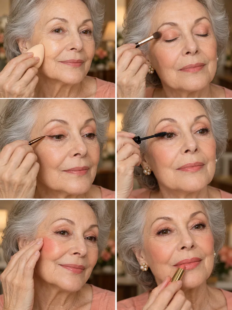 23 Classy Face Makeup Ideas for Women Over 70 You’ll Want to Try - image 08