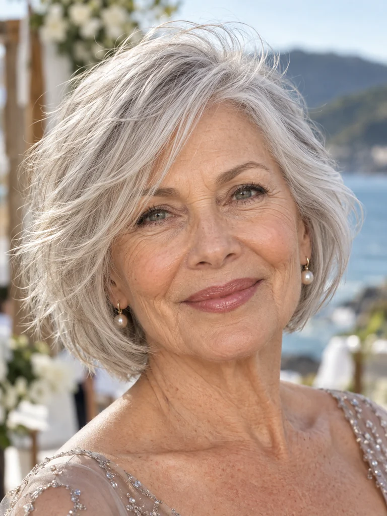 45 Graceful Wedding Hairstyle for Women Over 70 Ideas Perfect for Mature Hair - image 08
