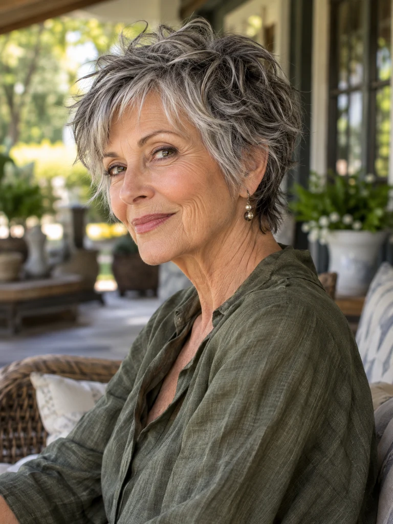 45 Best Wash and Wear Haircuts for Women Over 60 That Are Easy to Maintain - image 08