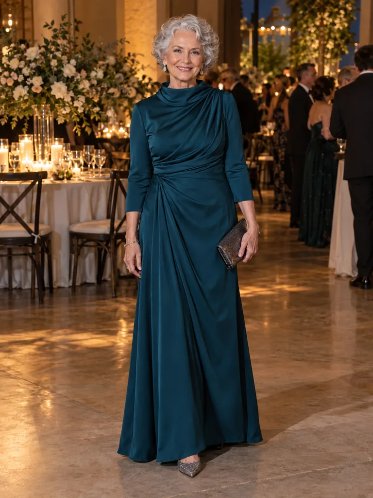 45 Classy Winter Wedding Dresses for Grandma to Look Beautiful - image 09