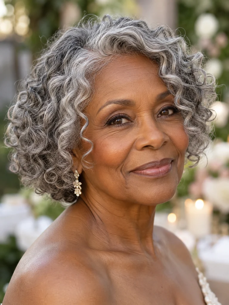45 Graceful Wedding Hairstyle for Women Over 70 Ideas Perfect for Mature Hair - image 09