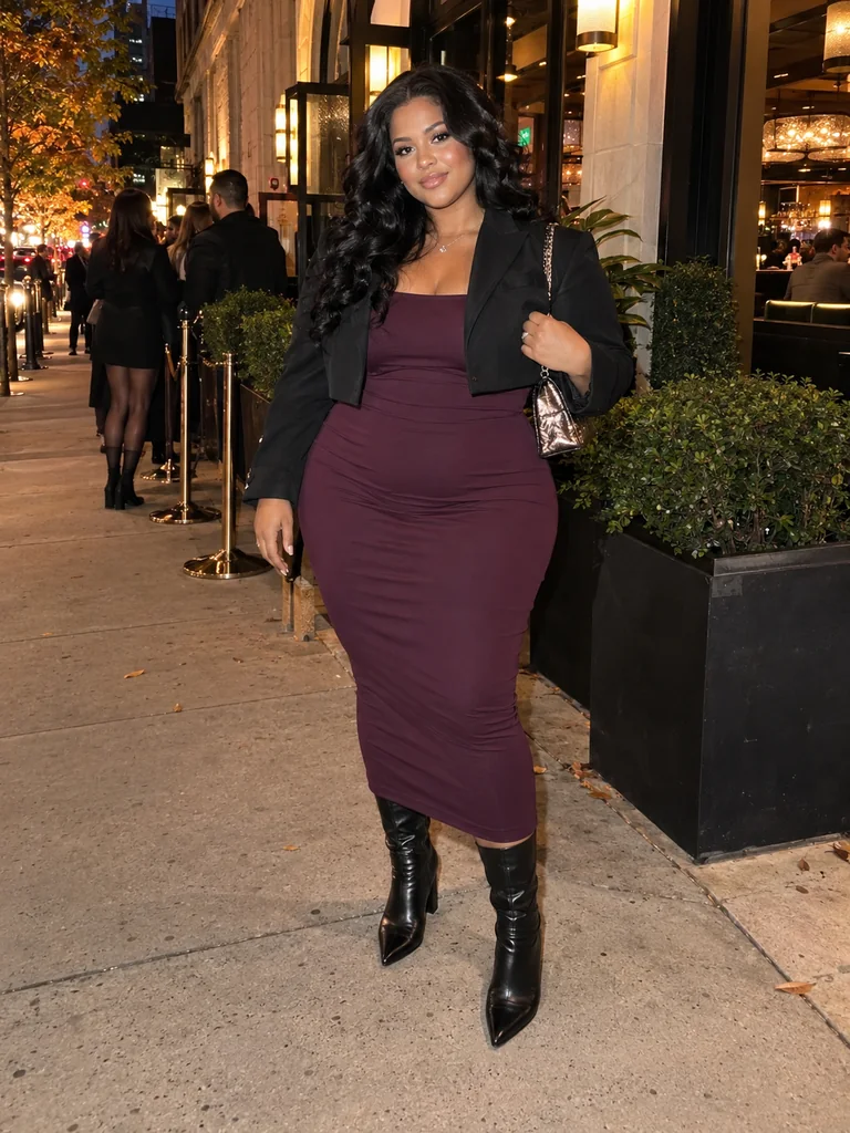 45 Fall Club Outfits for Plus-Size Women That Look Chic and Confident - image 09