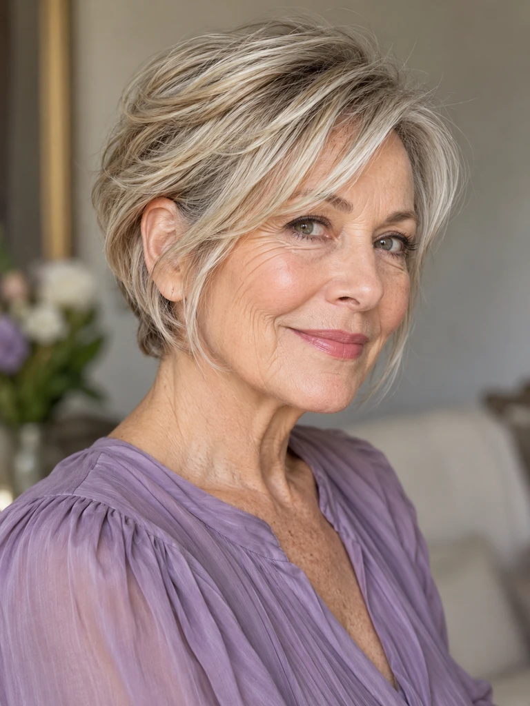 45 Feminine Short Haircuts for Women Over 60 That Feel Soft, Modern, and Flattering - image 09
