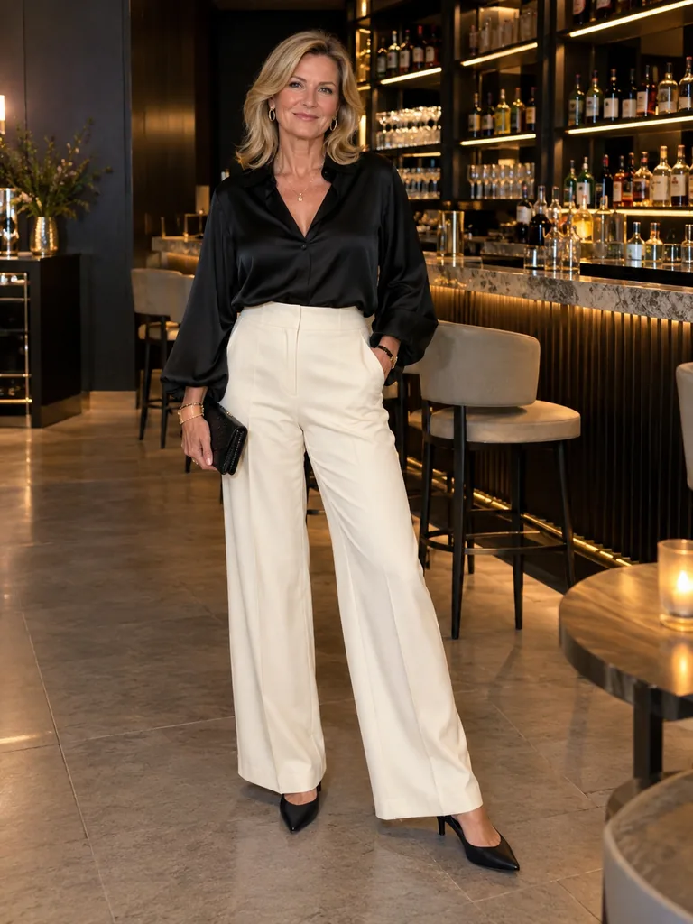 45 Classy and Comfortable New Years Outfit Ideas for Women Over 50 - image 10