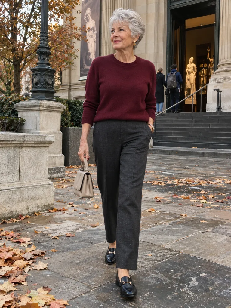 45 Chic Fall Travel Outfits for Women Over 60 for Effortless Autumn Style - image 10