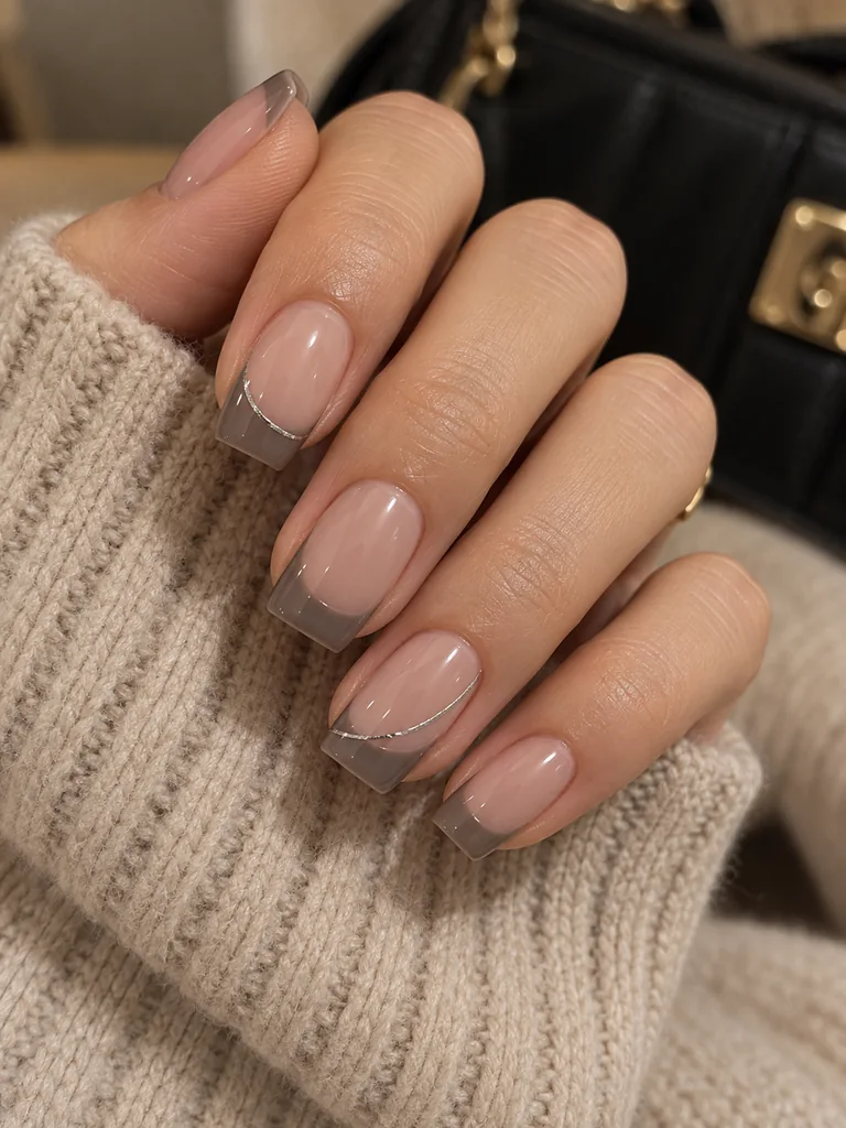 45 Winter Gel Nail Designs That Look Sophisticated and Stylish - image 10
