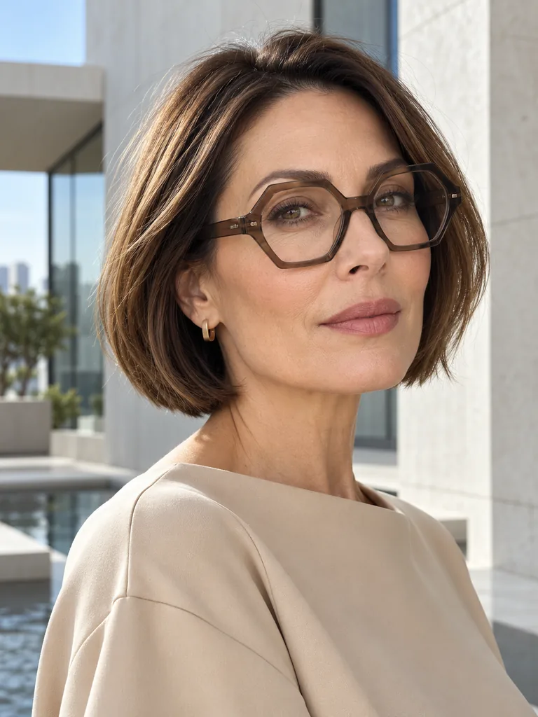 45 Gorgeous Glasses Frames for Women in 40s for Every Face Shape - image 10