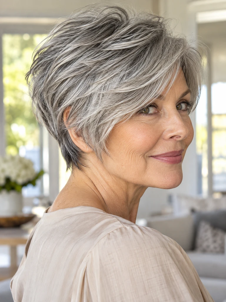45 Feminine Short Haircuts for Women Over 60 That Feel Soft, Modern, and Flattering - image 10
