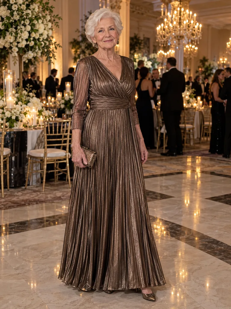 45 Classy Winter Wedding Dresses for Grandma to Look Beautiful - image 11