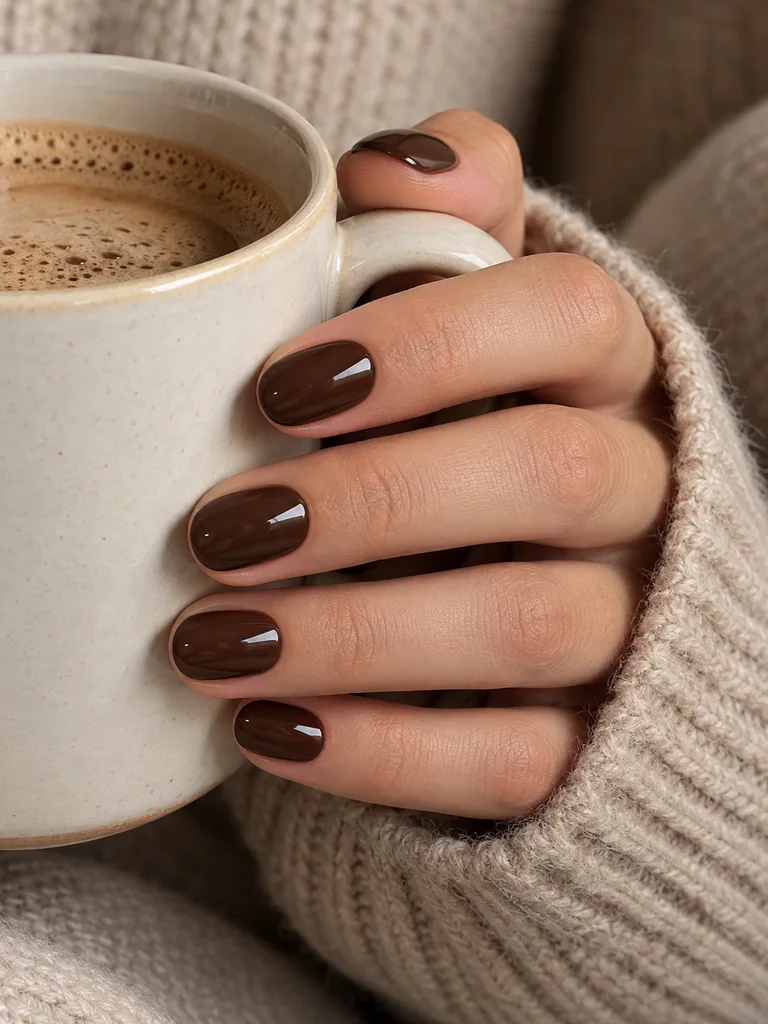 45 Winter Gel Nail Designs That Look Sophisticated and Stylish - image 11
