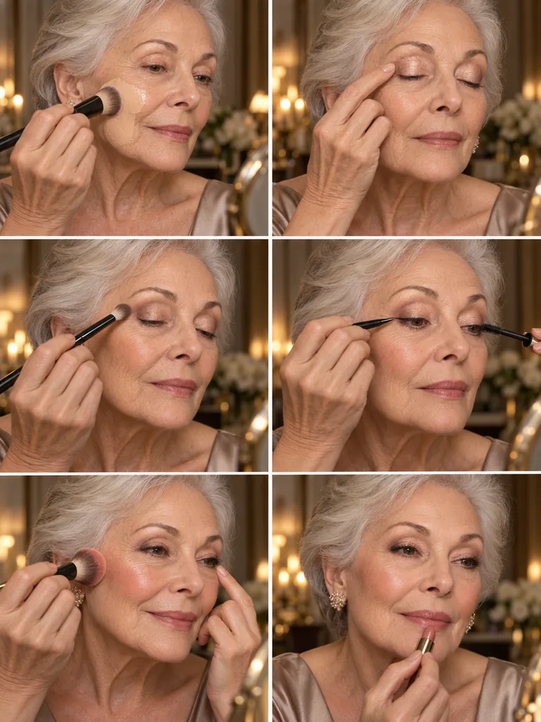 23 Classy Face Makeup Ideas for Women Over 70 You’ll Want to Try - image 12