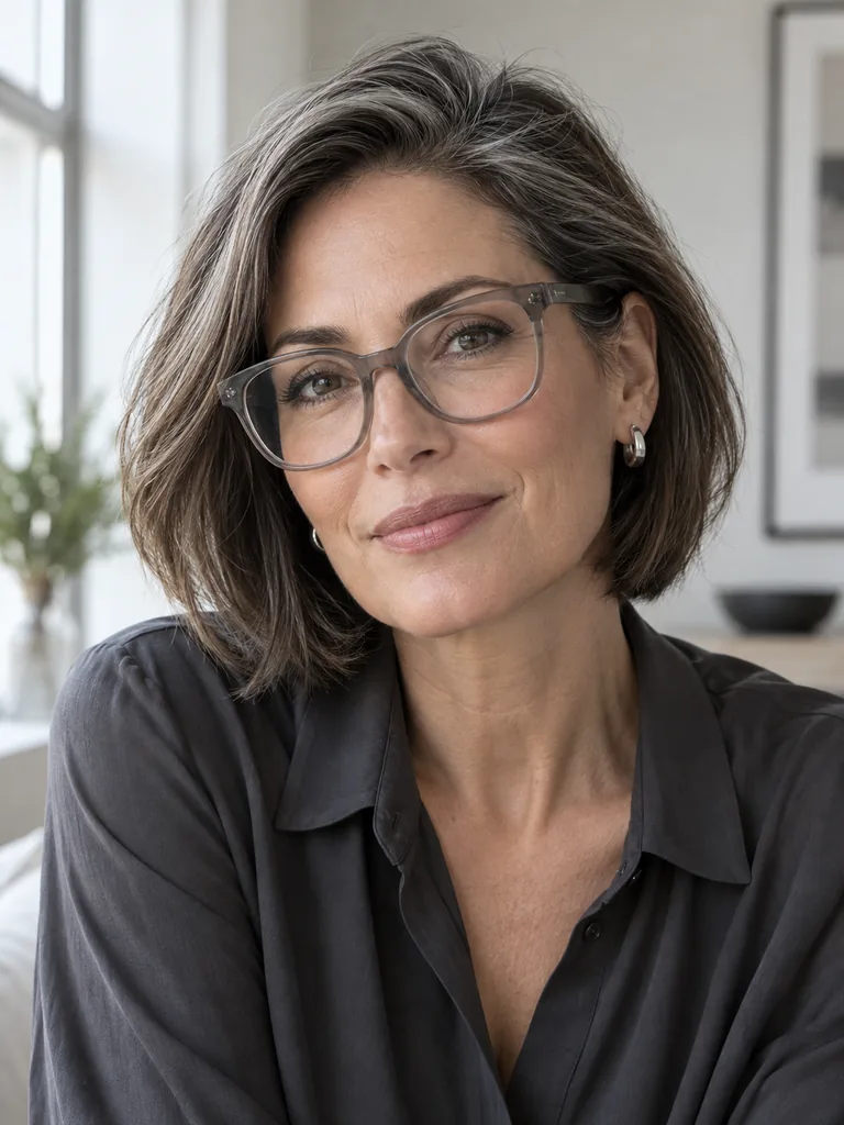 45 Gorgeous Glasses Frames for Women in 40s for Every Face Shape - image 12