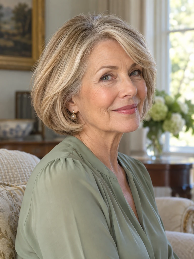 45 Feminine Short Haircuts for Women Over 60 That Feel Soft, Modern, and Flattering - image 12