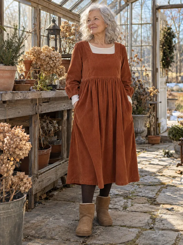 45 Warm Midi Dresses for Women Over 70 for Effortlessly Elegant Winter Style - image 13