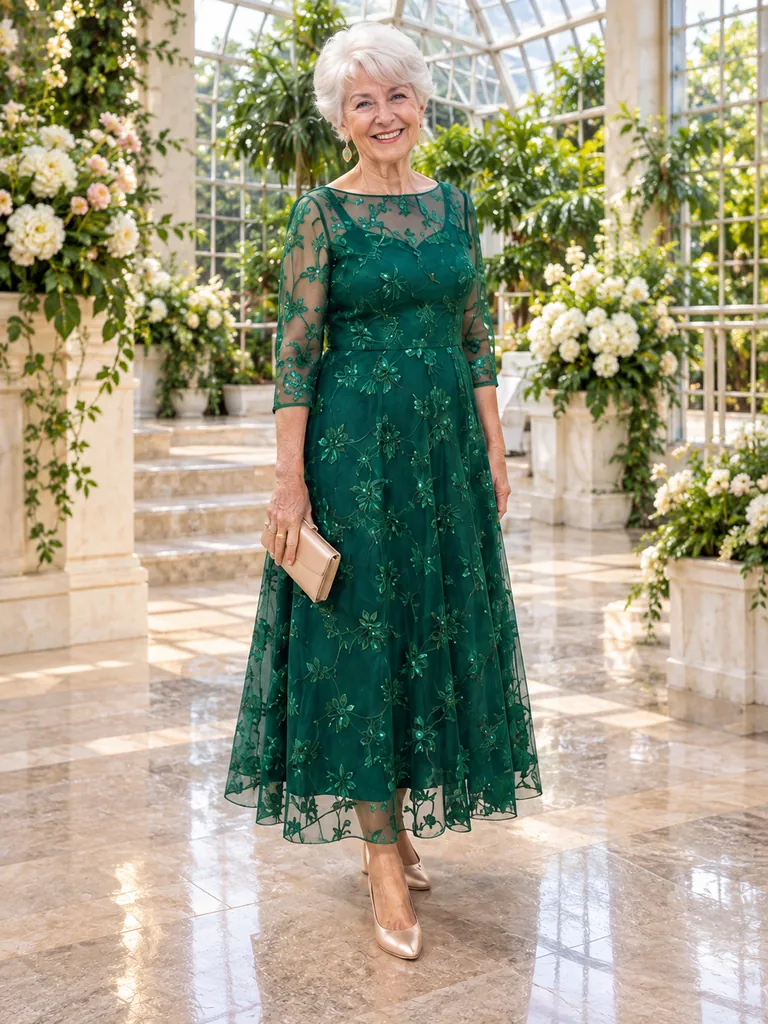 45 Classy Jewel Tone Dresses for Women Over 70 That Never Go Out of Style - image 13