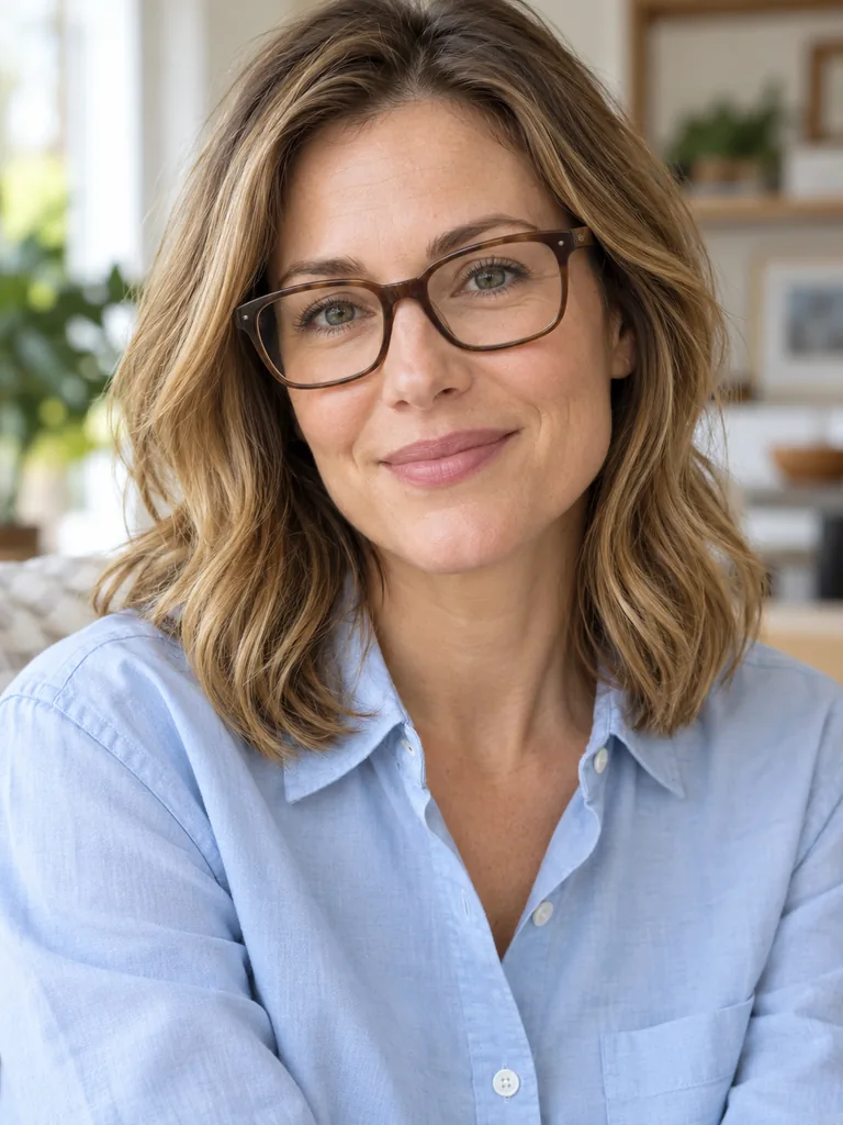 45 Gorgeous Glasses Frames for Women in 40s for Every Face Shape - image 13