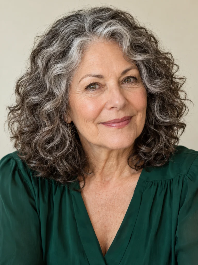 45 Best Hair Colors for Women Over 60 With Medium-Length Hair - image 14