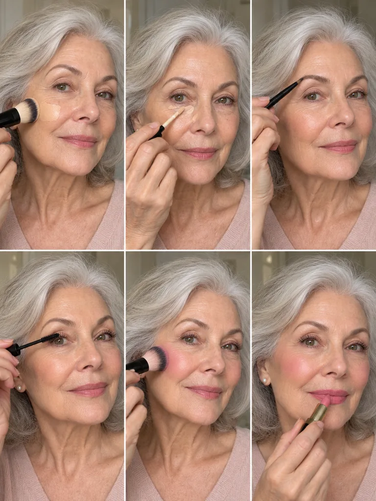 23 Classy Face Makeup Ideas for Women Over 70 You’ll Want to Try - image 14