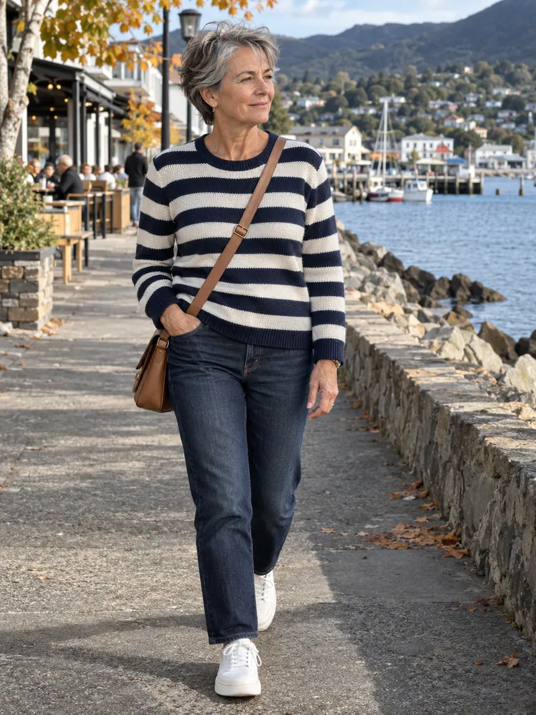 45 Chic Fall Travel Outfits for Women Over 60 for Effortless Autumn Style - image 14