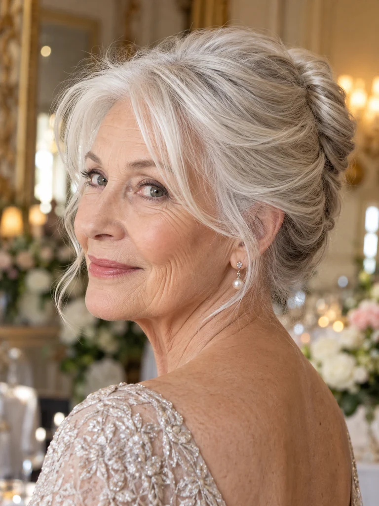 45 Graceful Wedding Hairstyle for Women Over 70 Ideas Perfect for Mature Hair - image 14