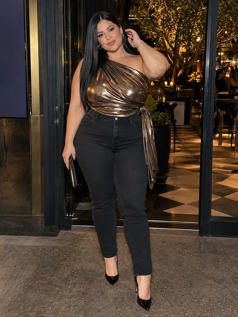 45 Fall Club Outfits for Plus-Size Women That Look Chic and Confident - image 15