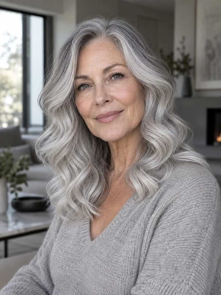 45 Best Hair Colors for Women Over 60 With Medium-Length Hair - image 16