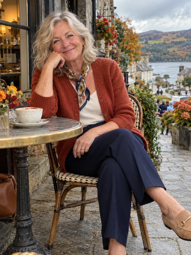 45 Chic Fall Travel Outfits for Women Over 60 for Effortless Autumn Style - image 16