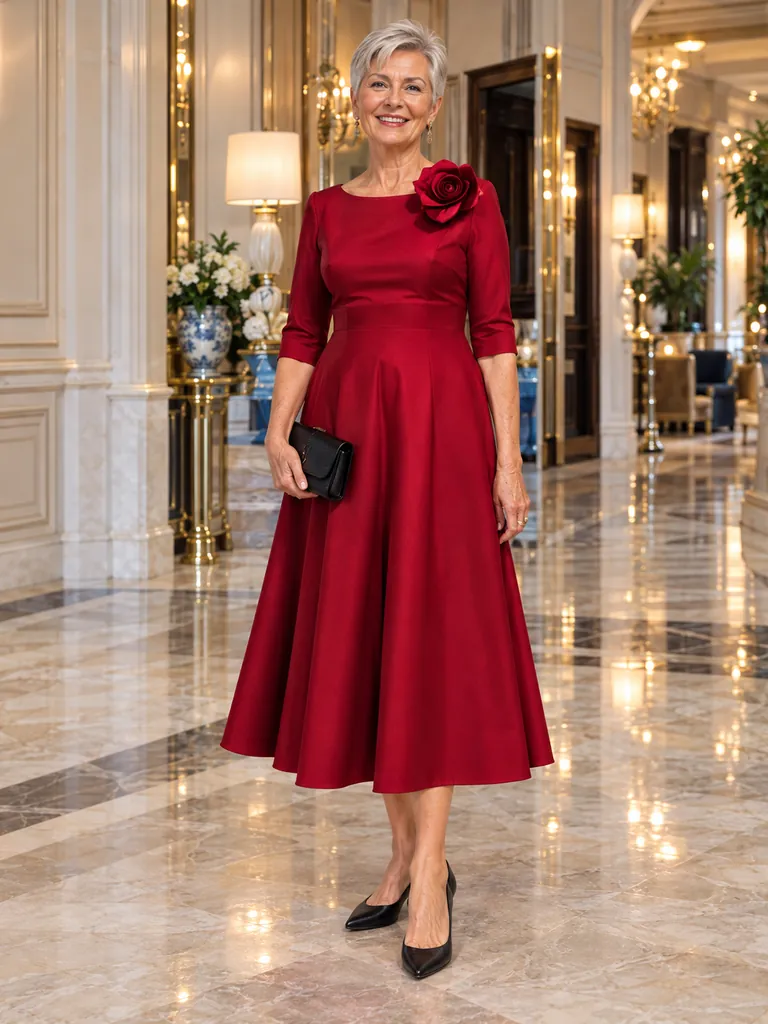 45 Classy Jewel Tone Dresses for Women Over 70 That Never Go Out of Style - image 16