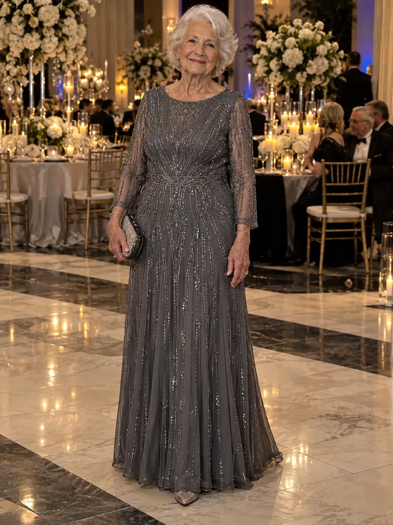 45 Classy Winter Wedding Dresses for Grandma to Look Beautiful - image 17