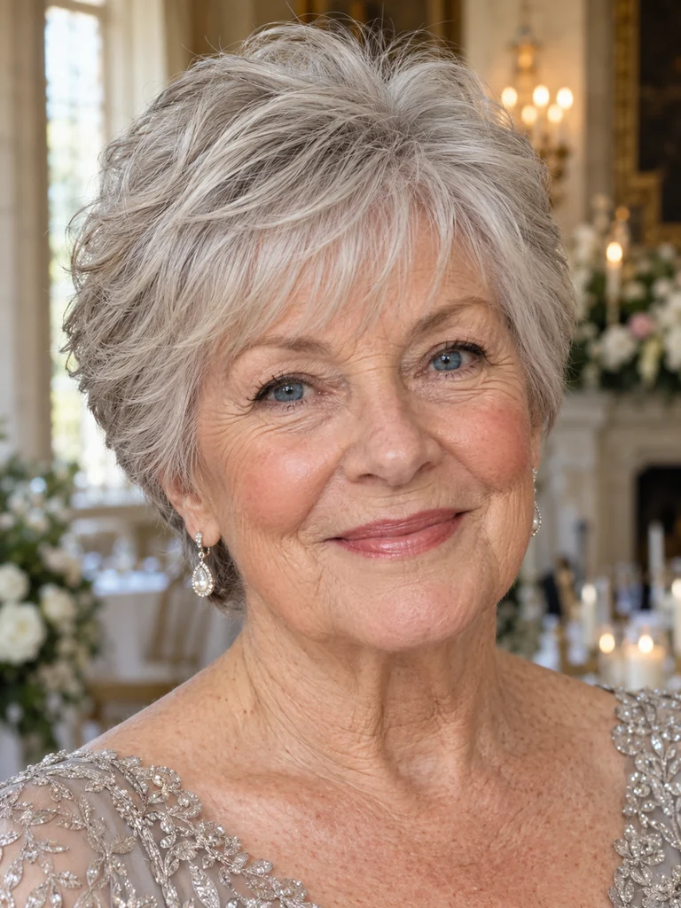 45 Graceful Wedding Hairstyle for Women Over 70 Ideas Perfect for Mature Hair - image 17