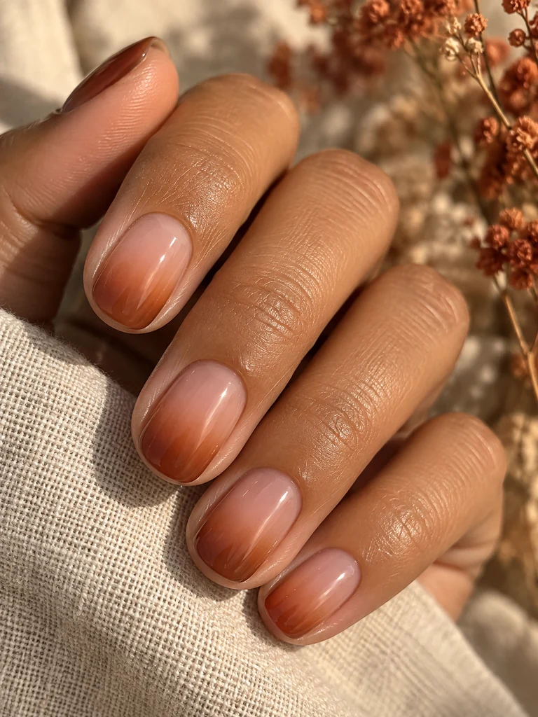45 Dreamy Short Fall Wedding Nails for Bride With Delicate Bridal Details - image 17