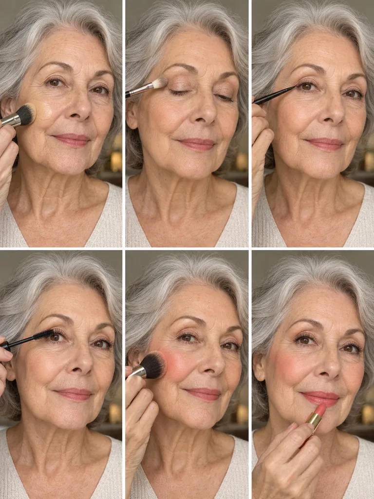 23 Classy Face Makeup Ideas for Women Over 70 You’ll Want to Try - image 18
