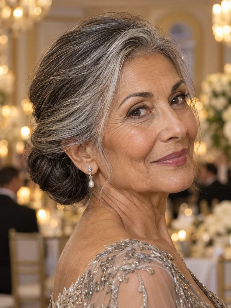 45 Graceful Wedding Hairstyle for Women Over 70 Ideas Perfect for Mature Hair - image 19
