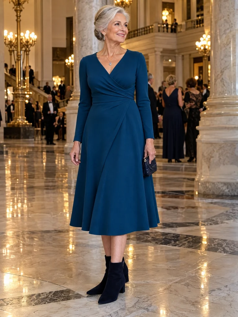 45 Warm Midi Dresses for Women Over 70 for Effortlessly Elegant Winter Style - image 19