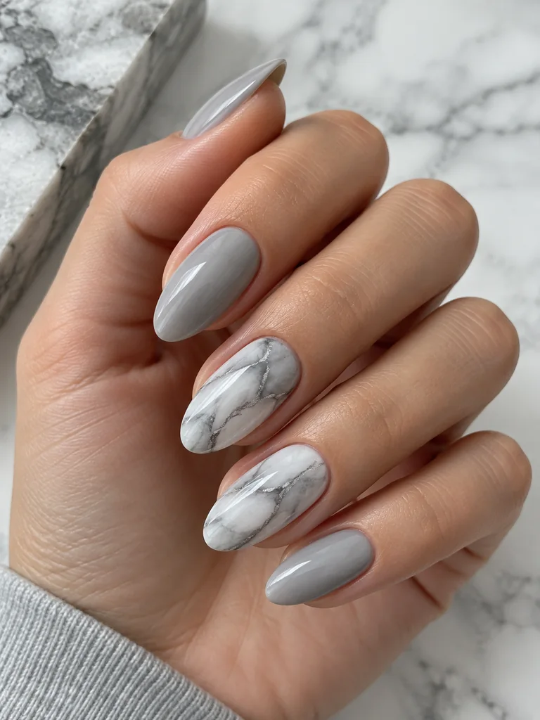 45 Winter Gel Nail Designs That Look Sophisticated and Stylish - image 19