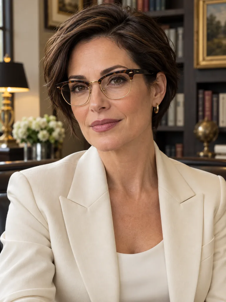 45 Gorgeous Glasses Frames for Women in 40s for Every Face Shape - image 19