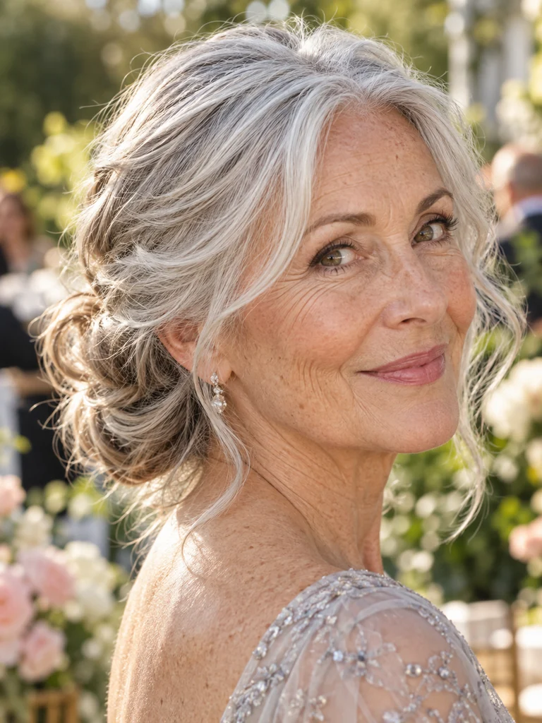 45 Graceful Wedding Hairstyle for Women Over 70 Ideas Perfect for Mature Hair - image 20