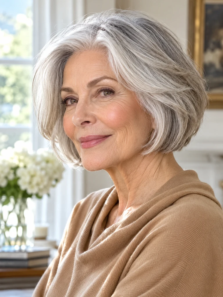 45 Feminine Short Haircuts for Women Over 60 That Feel Soft, Modern, and Flattering - image 20