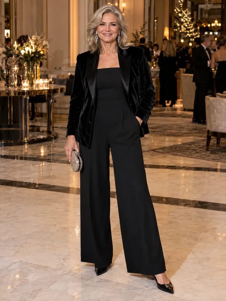 45 Classy and Comfortable New Years Outfit Ideas for Women Over 50 - image 21