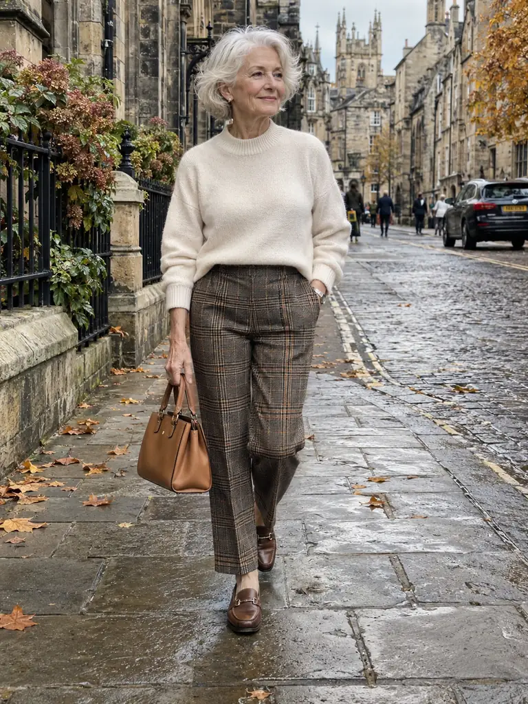 45 Chic Fall Travel Outfits for Women Over 60 for Effortless Autumn Style - image 21