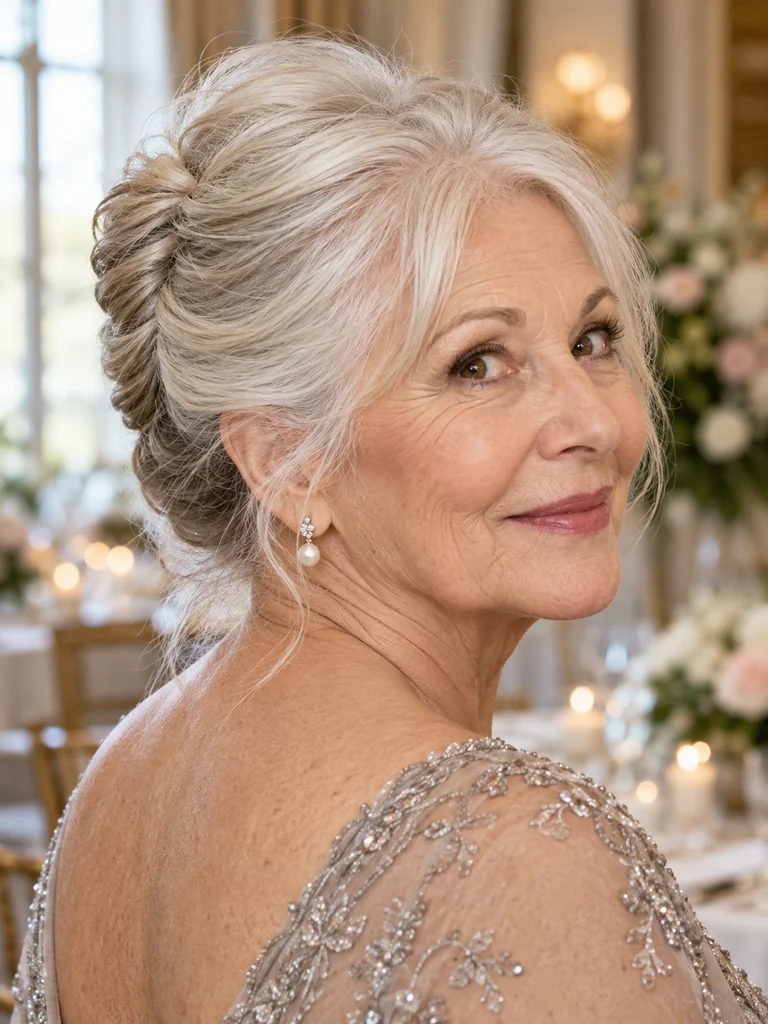 45 Graceful Wedding Hairstyle for Women Over 70 Ideas Perfect for Mature Hair - image 21