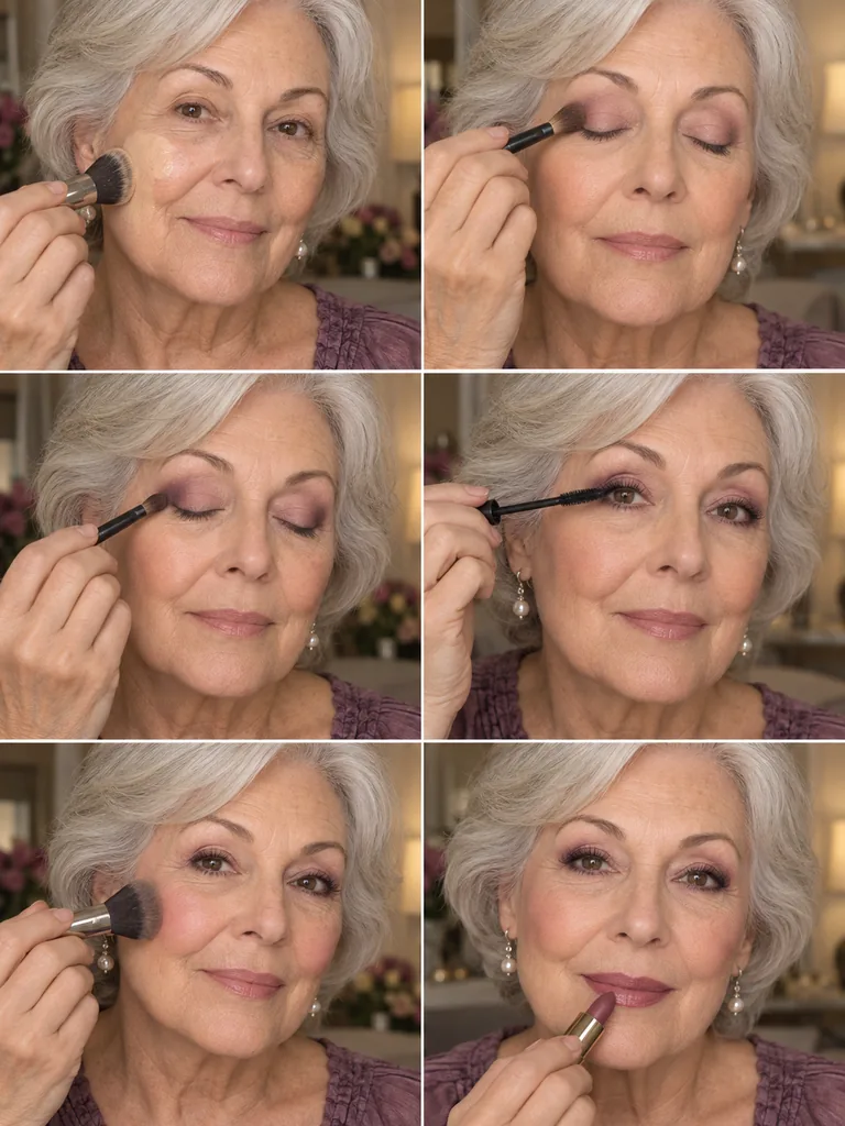 23 Classy Face Makeup Ideas for Women Over 70 You’ll Want to Try - image 22