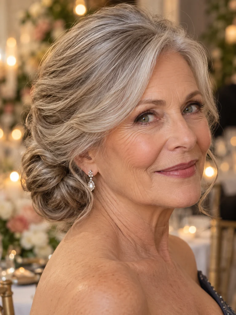 45 Graceful Wedding Hairstyle for Women Over 70 Ideas Perfect for Mature Hair - image 22